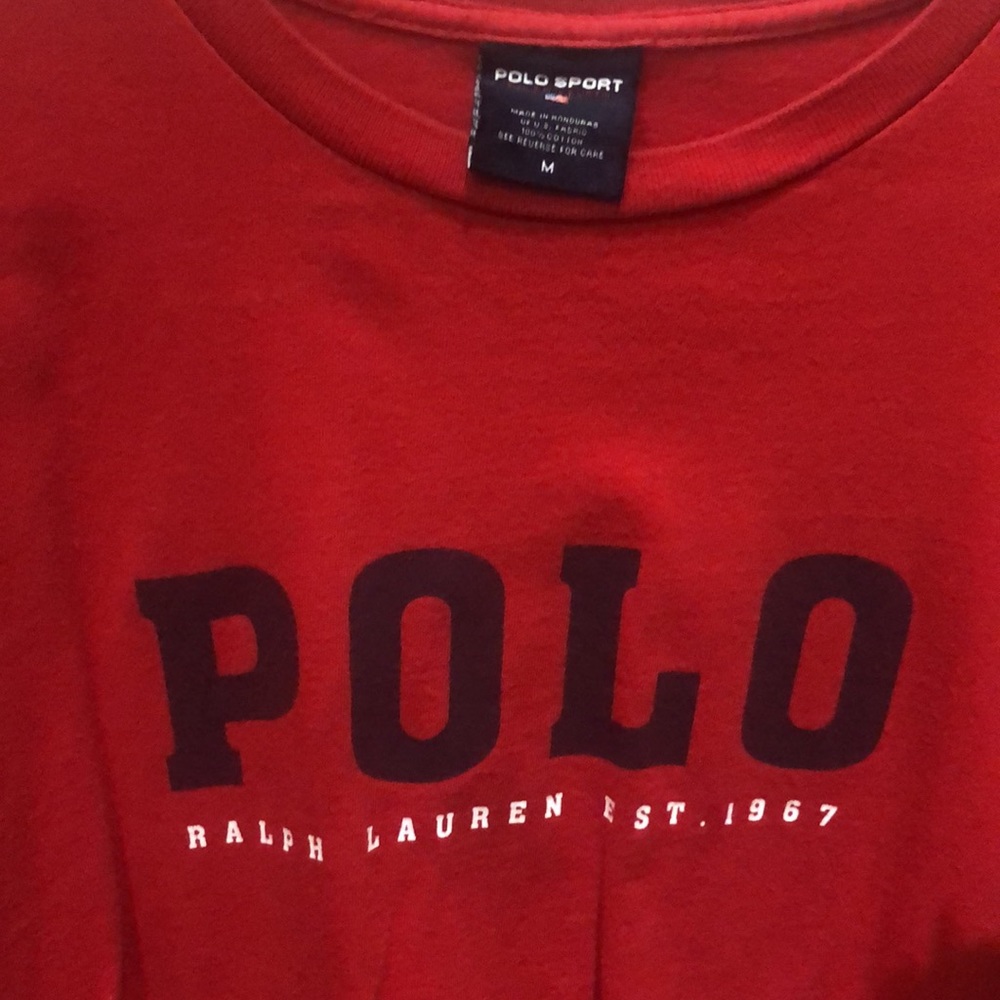 Polo sport cotton T-shirt
Good pre-love   Size medium - Picture 2 of 3